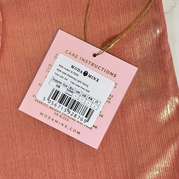 Moda Minx Shimmering Lights Short Sarong $59 - Picture 12 of 12